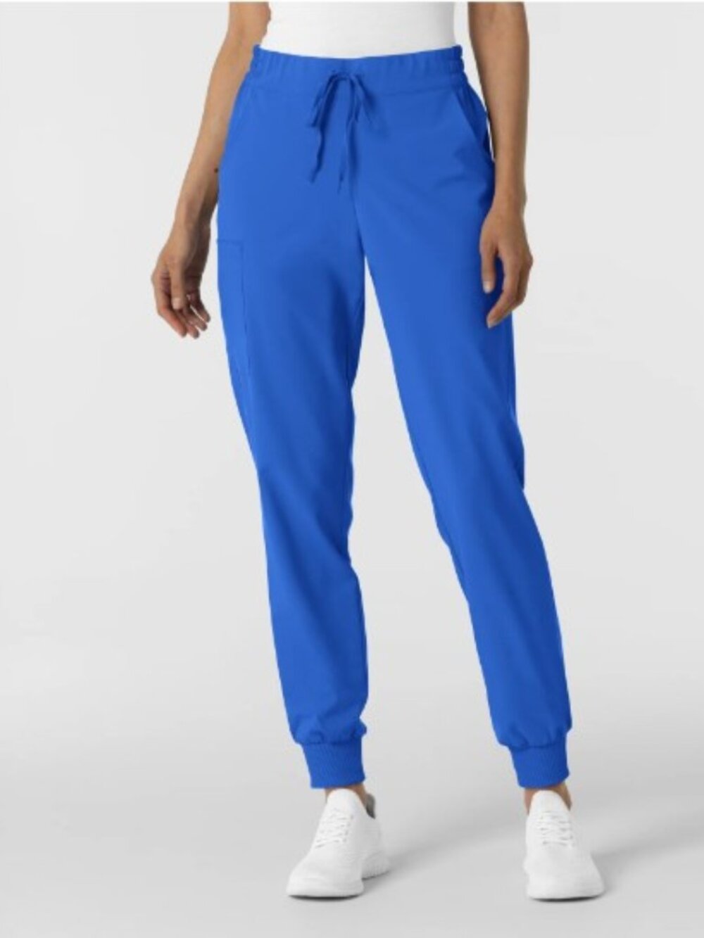 Women's Drawstring Jogger Pants in Electric Blue
